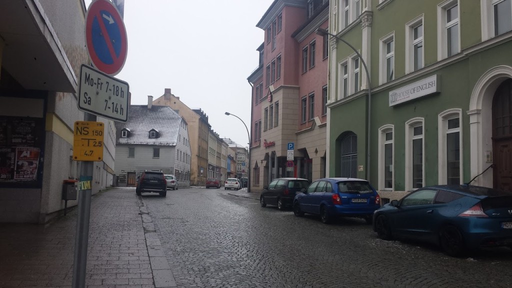 Blick in die hofer Schillerstraße